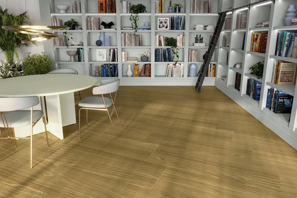 Ambiente — piso laminado Freijó Brasil