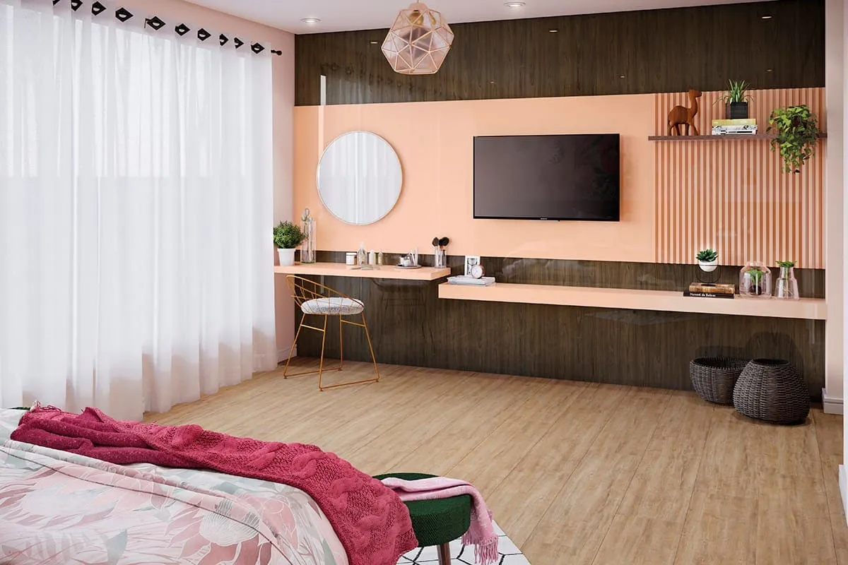 Ambiente — piso laminado Moka