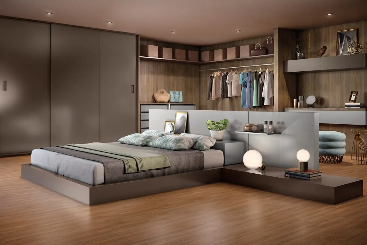 Ambiente — piso laminado Nogueira Málaga